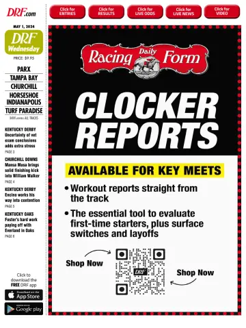 Daily Racing Form National Digital Edition - 01 5月 2024