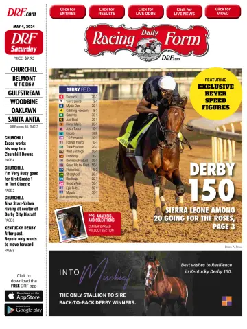 Daily Racing Form National Digital Edition - 4 Bealtaine 2024