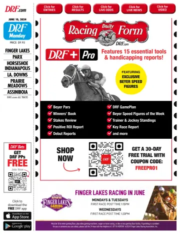 Daily Racing Form National Digital Edition - 10 Meh 2024