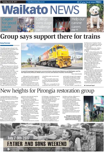 Waikato Herald - 20 Jun 2017