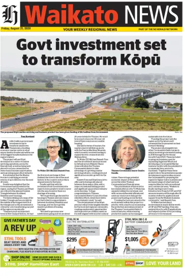 Waikato Herald - 21 Aug 2020