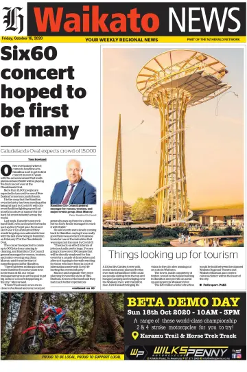 Waikato Herald - 16 Oct 2020