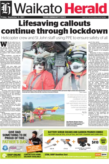 Waikato Herald - 3 Sep 2021