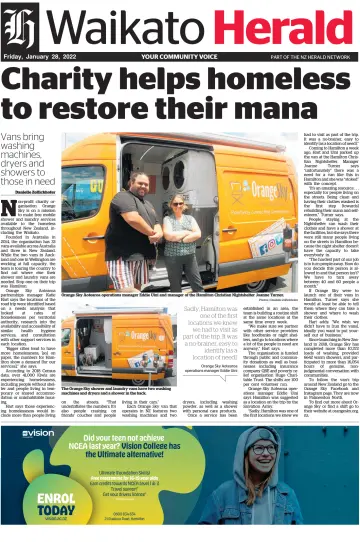 Waikato Herald - 28 Jan 2022