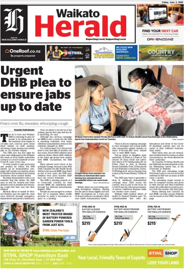 Waikato Herald - 3 Jun 2022