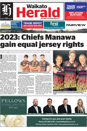 Waikato Herald - 25 Nov 2022