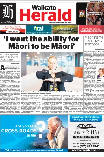 Waikato Herald - 26 1月 2024