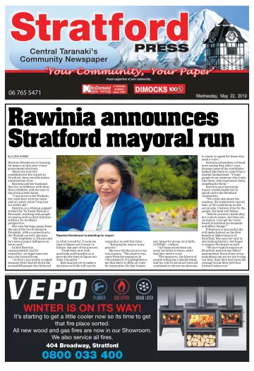 Stratford Press - 22 May 2019