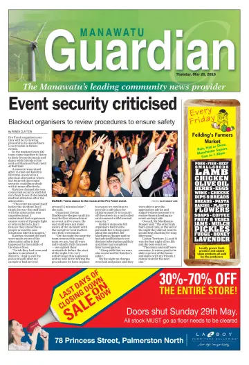 Manawatu Guardian - 26 May 2016