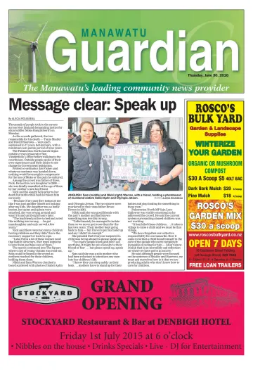 Manawatu Guardian - 30 Jun 2016