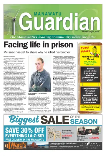 Manawatu Guardian - 14 Jul 2016