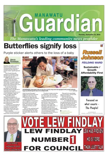 Manawatu Guardian - 15 Sep 2016