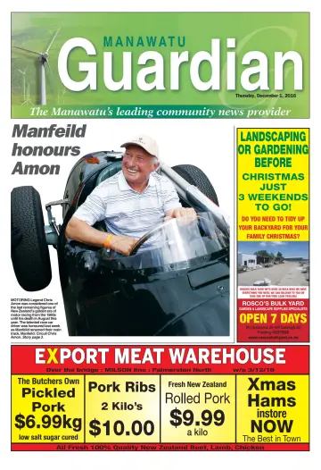 Manawatu Guardian - 1 Dec 2016