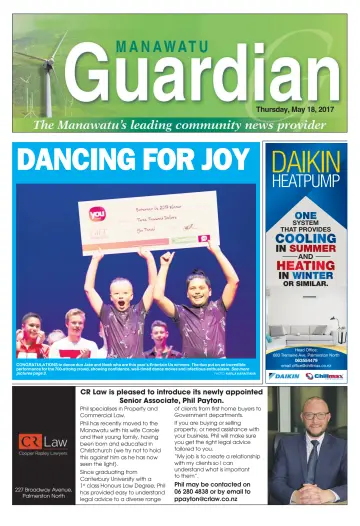 Manawatu Guardian - 18 May 2017