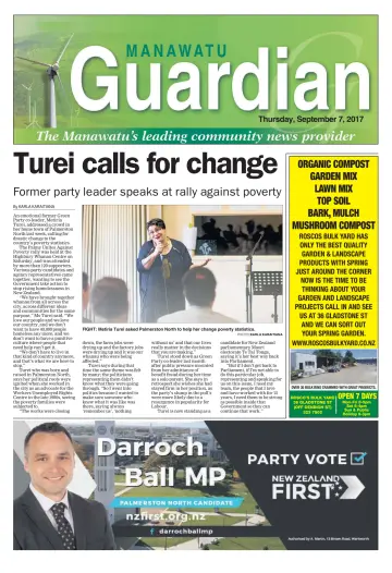 Manawatu Guardian - 7 Sep 2017