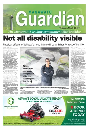 Manawatu Guardian - 22 Mar 2018