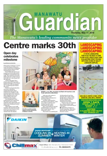 Manawatu Guardian - 17 May 2018
