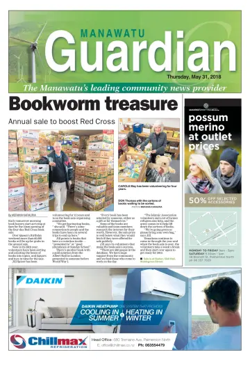 Manawatu Guardian - 31 May 2018