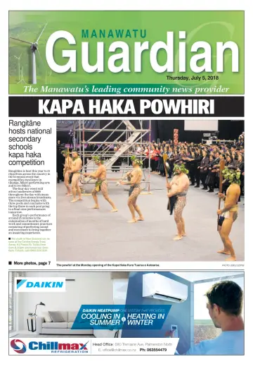 Manawatu Guardian - 5 Jul 2018