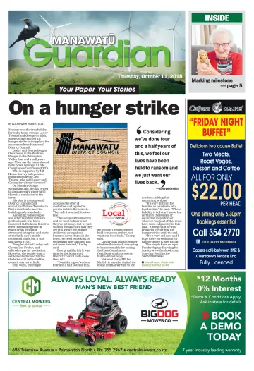 Manawatu Guardian - 11 Oct 2018