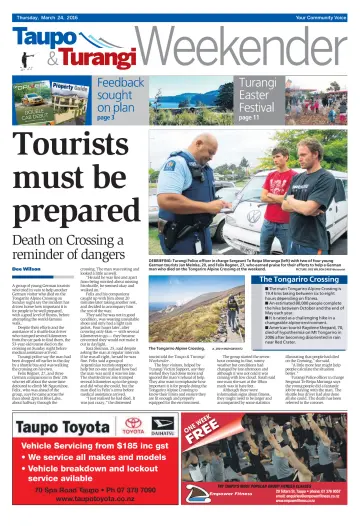 Taupo & Turangi Herald - 24 Mar 2016