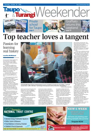 Taupo & Turangi Herald - 20 Oct 2016