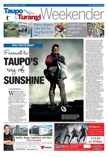 Taupo & Turangi Herald - 3 Nov 2016