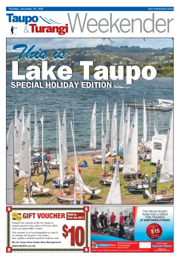 Taupo & Turangi Herald - 29 Dec 2016