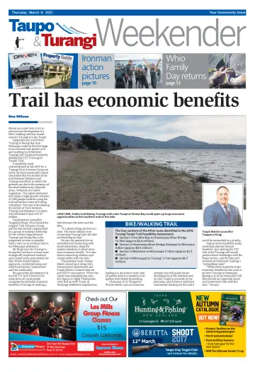 Taupo & Turangi Herald - 9 Mar 2017