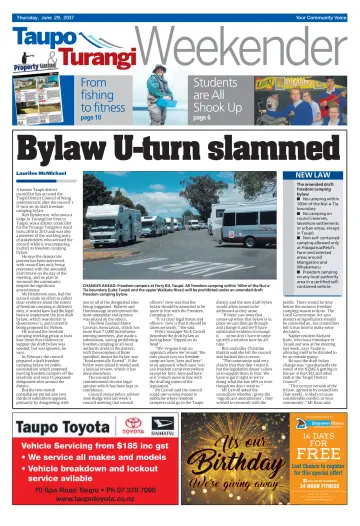 Taupo & Turangi Herald - 29 Jun 2017