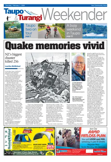 Taupo & Turangi Herald - 1 Feb 2018
