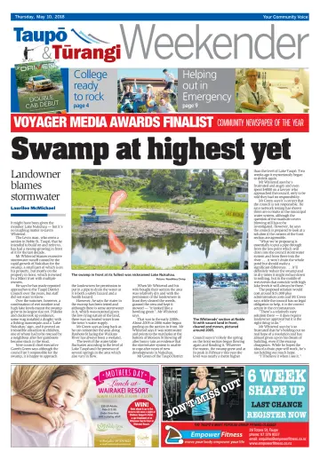 Taupo & Turangi Herald - 10 May 2018