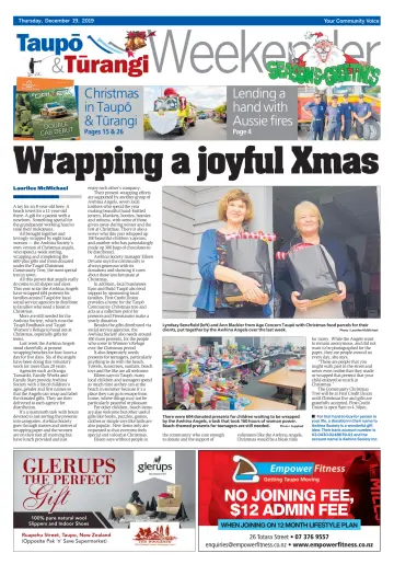 Taupo & Turangi Herald - 19 Dec 2019