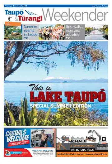 Taupo & Turangi Herald - 26 Dec 2019