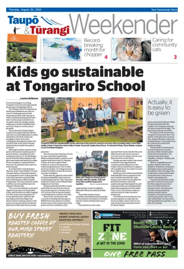 Taupo & Turangi Herald - 20 Aug 2020