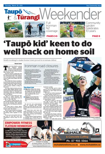 Taupo & Turangi Herald - 25 Mar 2021