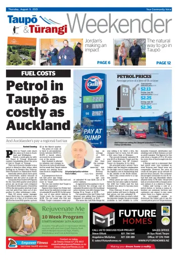 Taupo & Turangi Herald - 5 Aug 2021