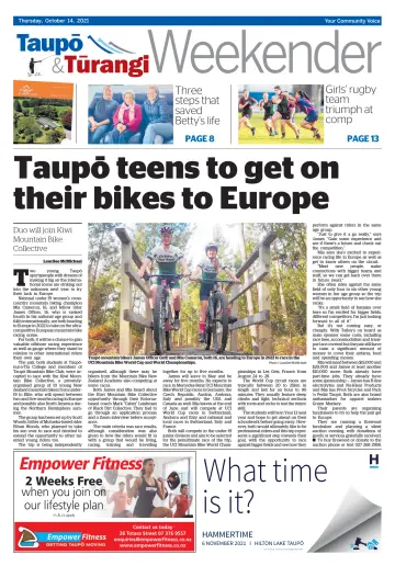 Taupo & Turangi Herald - 14 Oct 2021