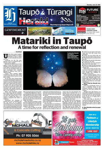 Taupo & Turangi Herald - 23 Jun 2022
