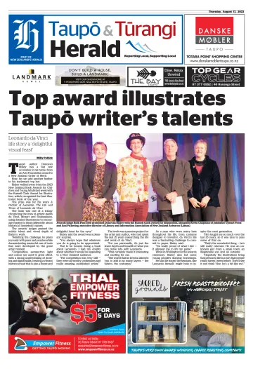 Taupo & Turangi Herald - 17 Aug 2023