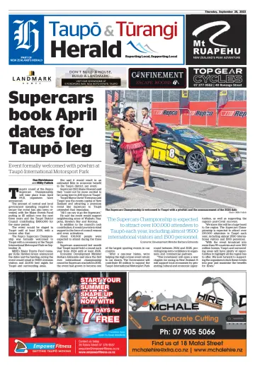 Taupo & Turangi Herald - 28 Sep 2023
