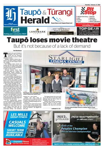 Taupo & Turangi Herald - 08 Şub 2024