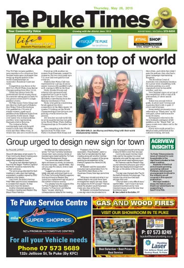 Te Puke Times - 26 May 2016