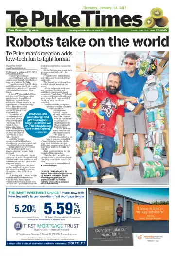 Te Puke Times - 12 Jan 2017