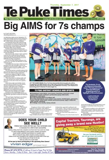 Te Puke Times - 7 Sep 2017