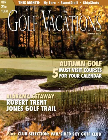 Golf Vacations - 01 Okt. 2022