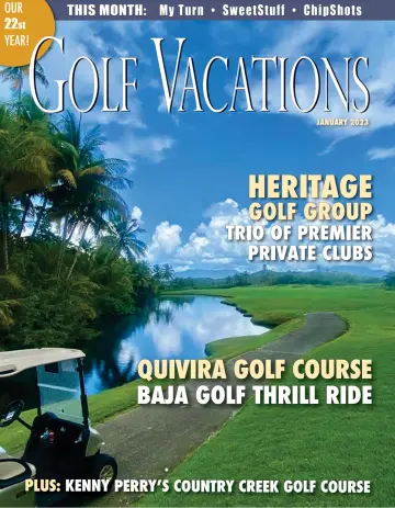Golf Vacations - 01 Oca 2023