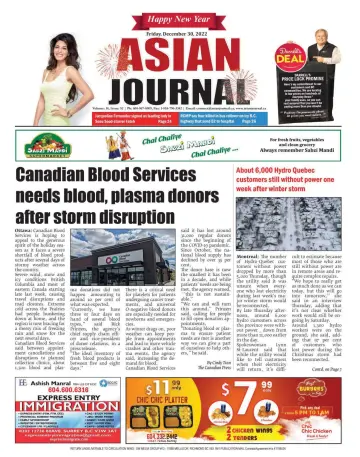 Asian Journal - 30 十二月 2022