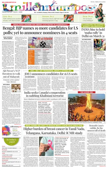 Millennium Post (Kolkata) - 25 Mar 2024