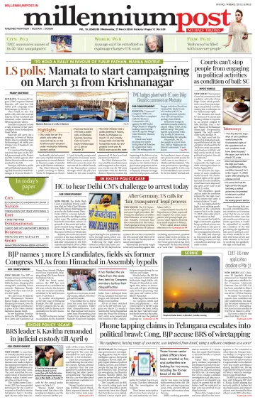 Millennium Post (Kolkata) - 27 Mar 2024